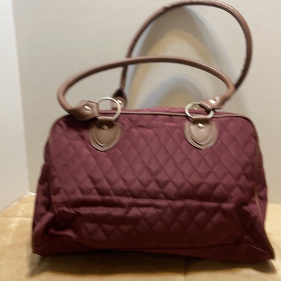 Bon-Ton exclusive wine colored hand Bag - Picture 5 of 9